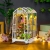Miniaturowy domek DIY Book Nook - Biała oranżeria