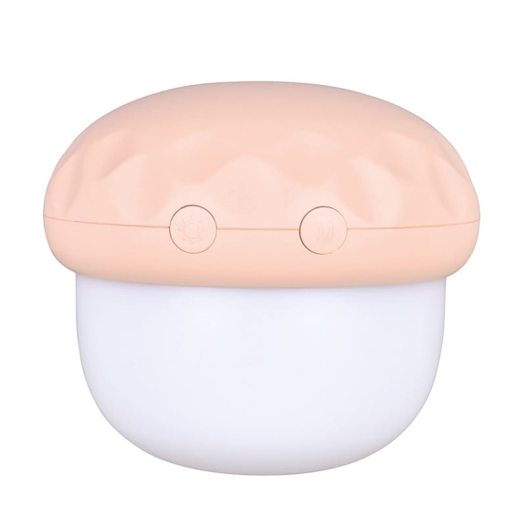 Lampka nocna dla dzieci projektor grzybek różowy