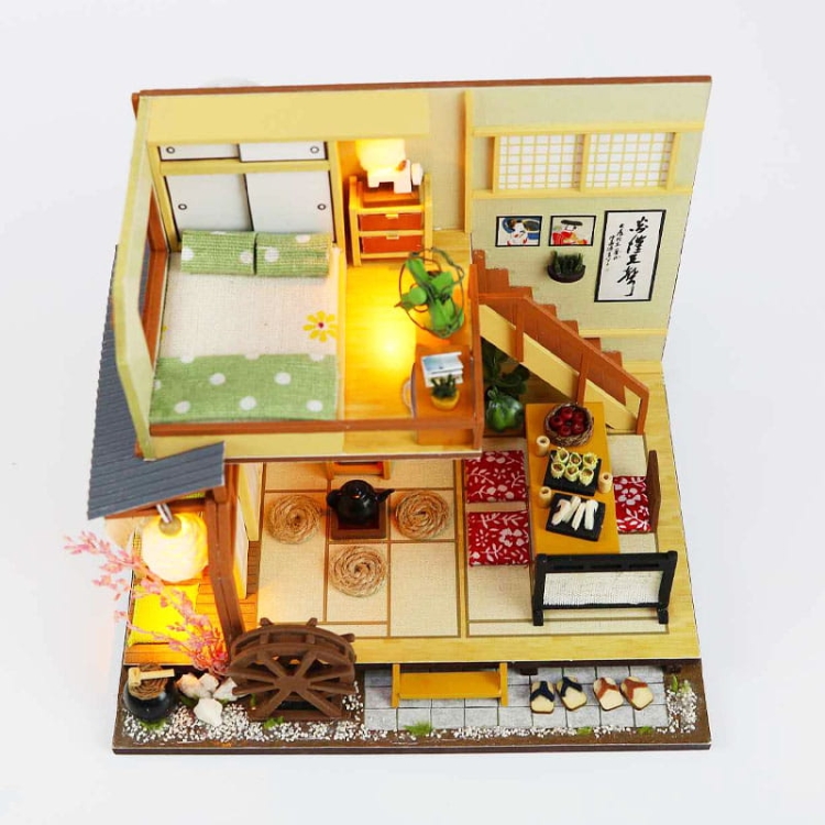 Miniaturowy domek - Matcha na tatami
