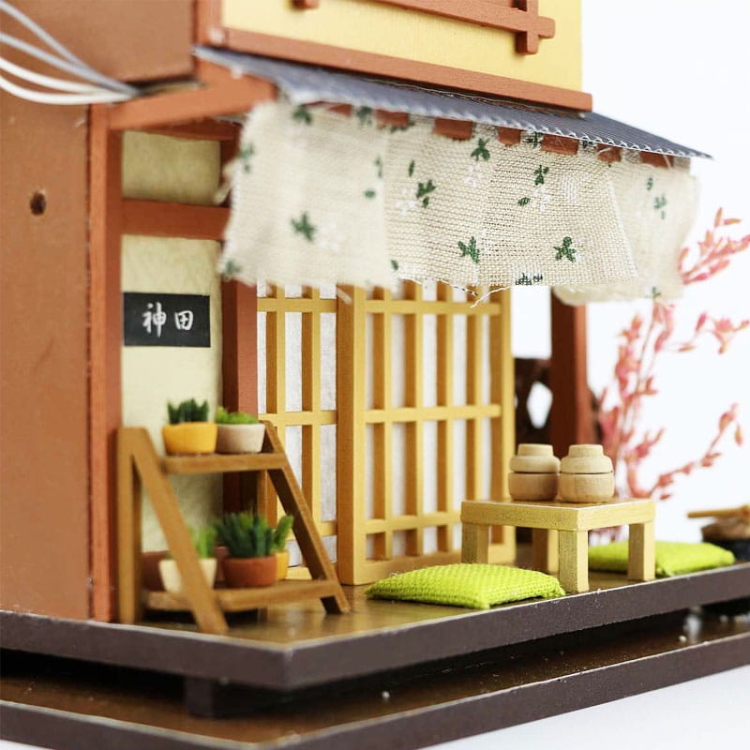 Miniaturowy domek - Matcha na tatami