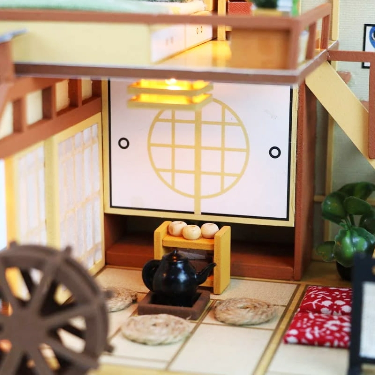 Miniaturowy domek - Matcha na tatami