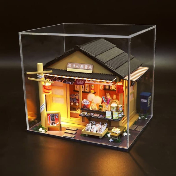 Miniaturowy domek - Sklepik w Tokio*