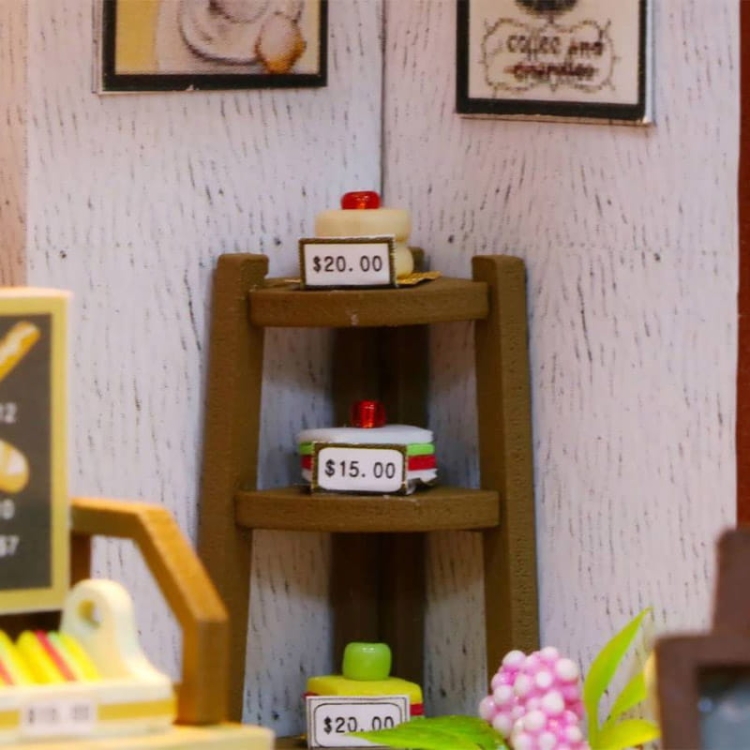 Miniaturowy domek - Czas na kawę*