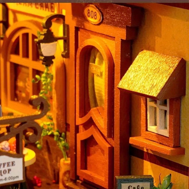 Miniaturowy domek DIY Book Nook - Miasteczko Colmar