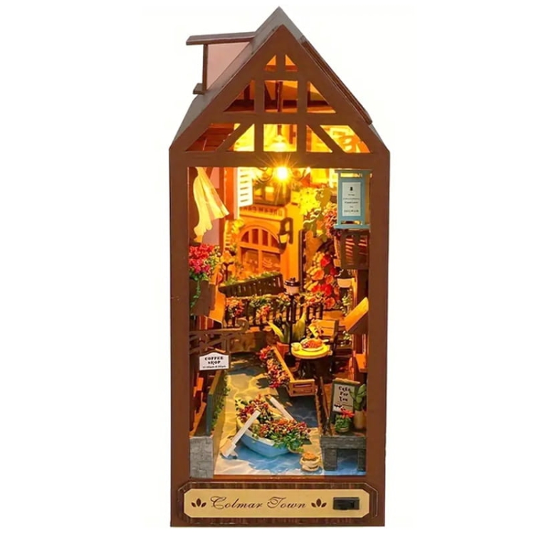 Miniaturowy domek DIY Book Nook - Miasteczko Colmar