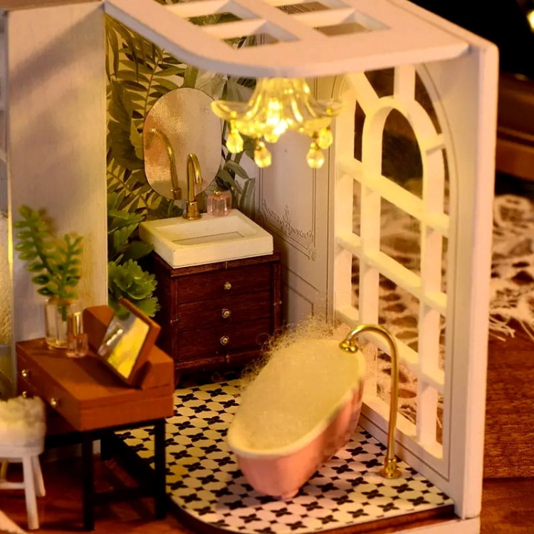 Miniaturowy domek - Okna Barcelony