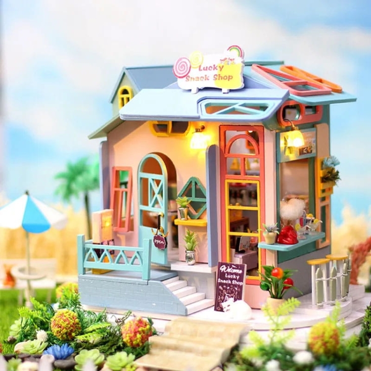 Miniaturowy domek - Landrynkowy świat