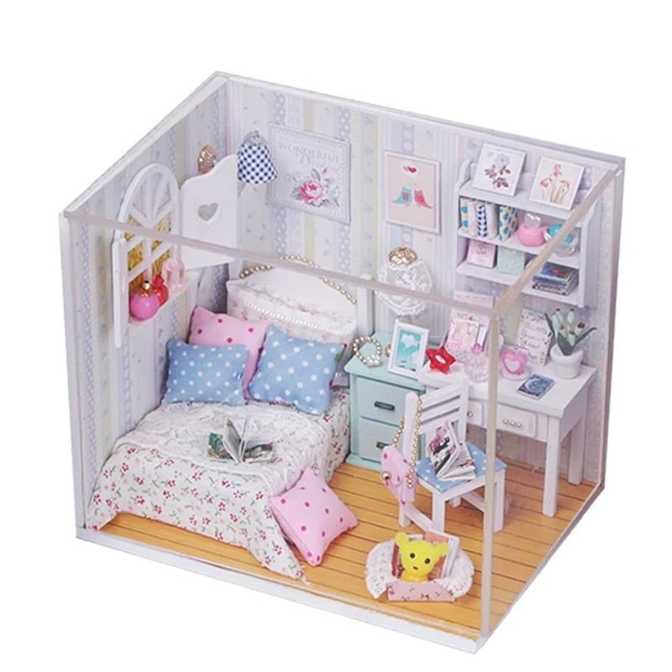 Miniaturowy domek DIY - Pokój Laury*