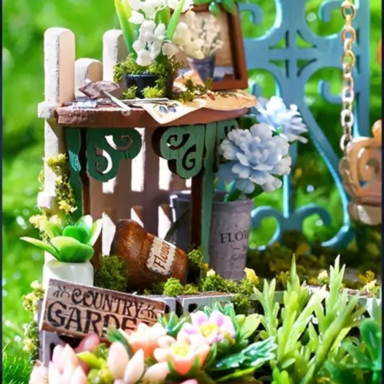 Miniaturowy domek - Majowe konwalie*