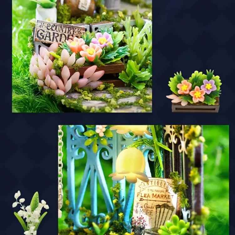 Miniaturowy domek - Majowe konwalie*