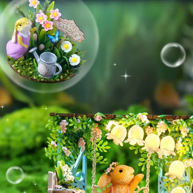 Miniaturowy domek - Majowe konwalie*