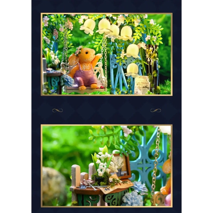 Miniaturowy domek - Majowe konwalie*