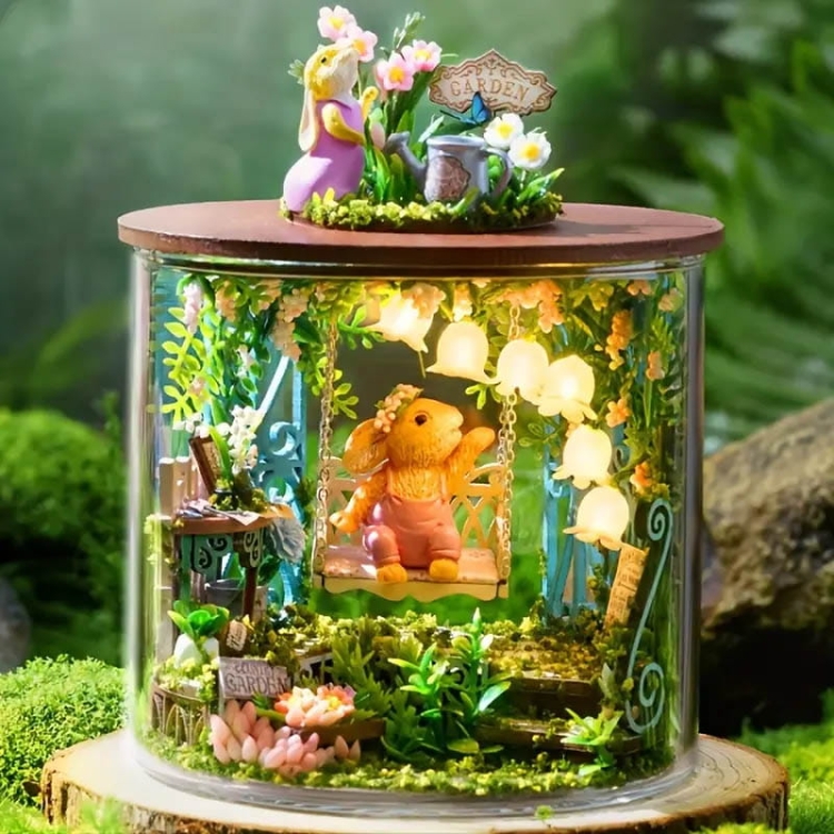 Miniaturowy domek - Majowe konwalie*