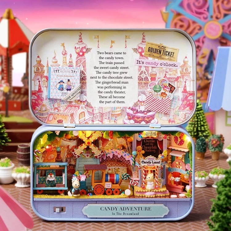 Miniaturowy domek - Królestwo słodkości