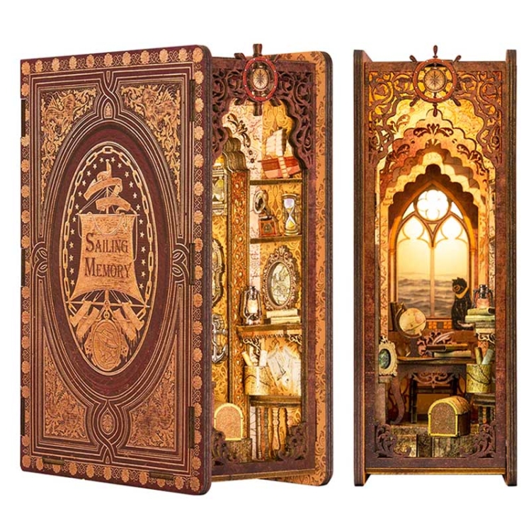 Miniaturowy domek Book Nook - Wyprawa Kolumba