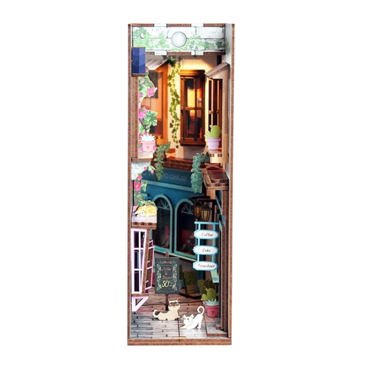 Miniaturowy domek Book Nook - Szczęśliwa wyspa