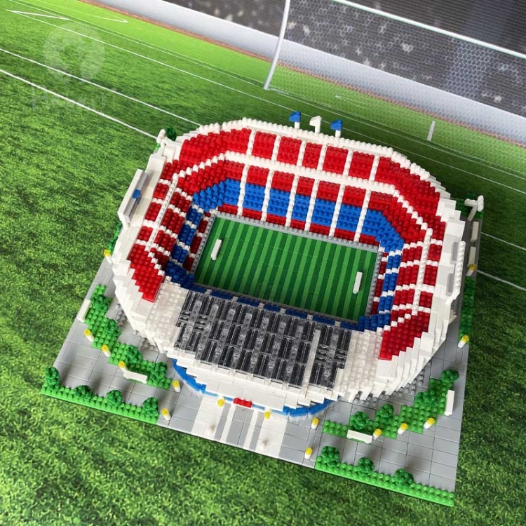 Stadion piłkarski - CAMP NOU - 3500 elementów - Atomic Building