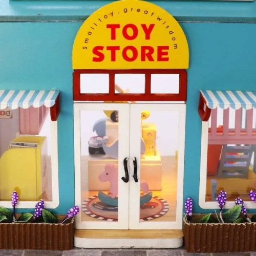 Miniaturowy domek - Sklep z zabawkami