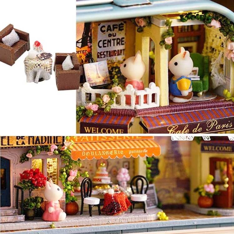 Miniaturowy domek - Zabłądzić w Paryżu