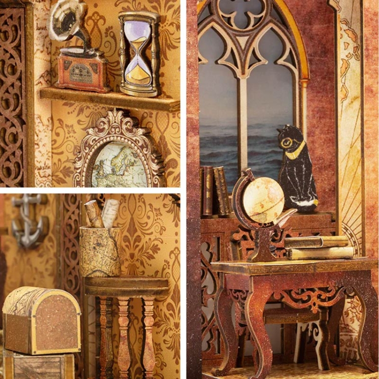 Miniaturowy domek Book Nook - Wyprawa Kolumba