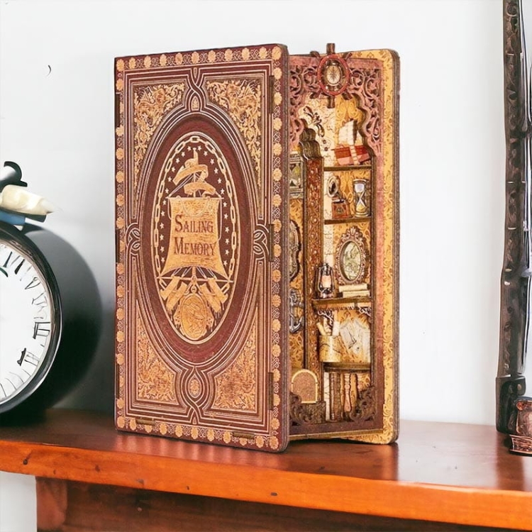 Miniaturowy domek Book Nook - Wyprawa Kolumba