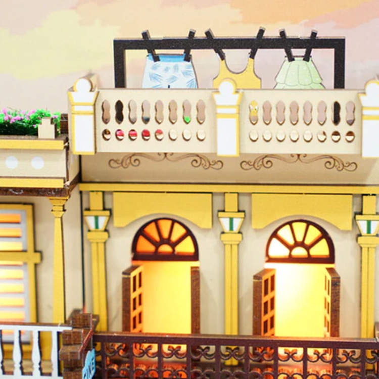 Miniaturowy domek Book Nook - Spacer po Havanie