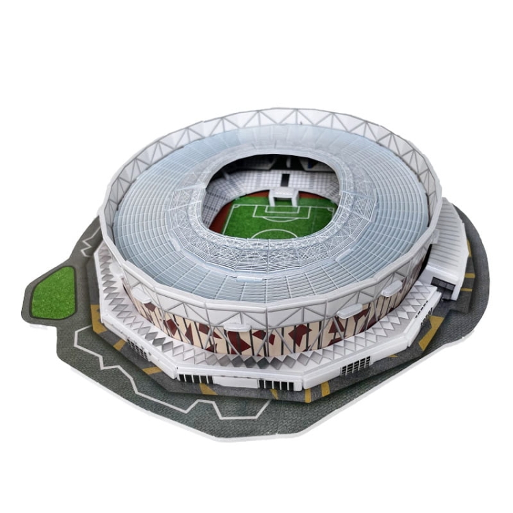 Mini stadion piłkarski - LONDON STADIUM - West Ham United FC - Puzzle 3D 27 elementów