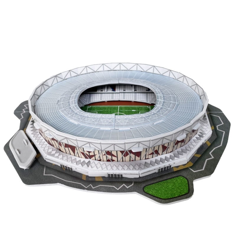Mini stadion piłkarski - LONDON STADIUM - West Ham United FC - Puzzle 3D 27 elementów