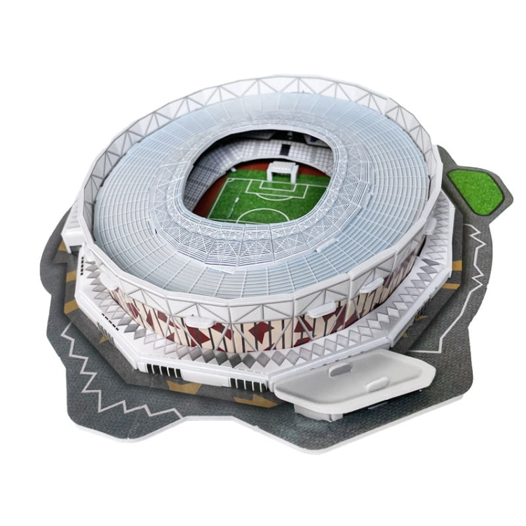 Mini stadion piłkarski - LONDON STADIUM - West Ham United FC - Puzzle 3D 27 elementów