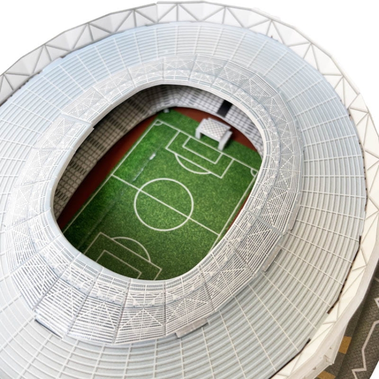 Mini stadion piłkarski - LONDON STADIUM - West Ham United FC - Puzzle 3D 27 elementów