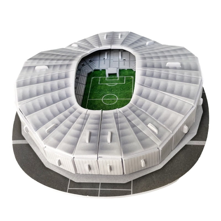 Mini stadion piłkarski - VELODROME - Olympique Marsylia FC - Puzzle 3D 33 elementy