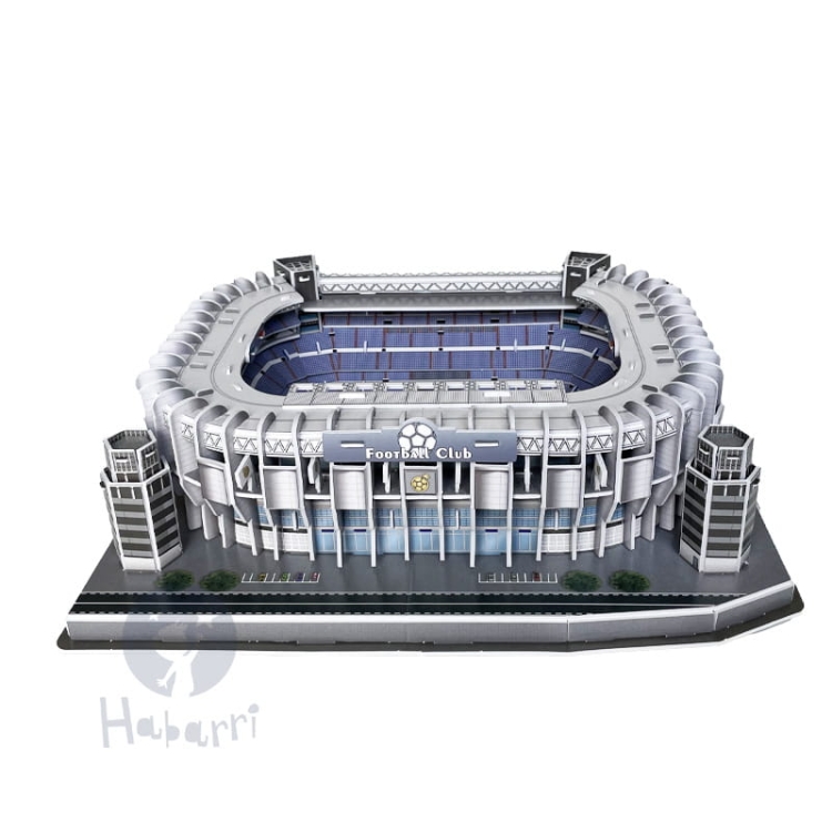 Stadion piłkarski - SANTIAGO BERNABEU - Real Madryt FC - Puzzle 3D 139 elementów