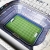 Stadion piłkarski - SANTIAGO BERNABEU - Real Madryt FC - Puzzle 3D 139 elementów