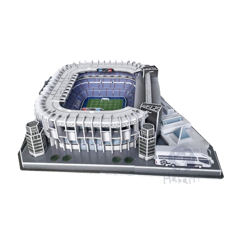 Stadion piłkarski - SANTIAGO BERNABEU - Real Madryt FC - Puzzle 3D 139 elementów