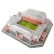 Stadion piłkarski - ANFIELD - FC Liverpool - Puzzle 3D 113 elementów