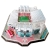Stadion piłkarski - OLD TRAFFORD - FC Manchester United - Puzzle 3D 138 elementów