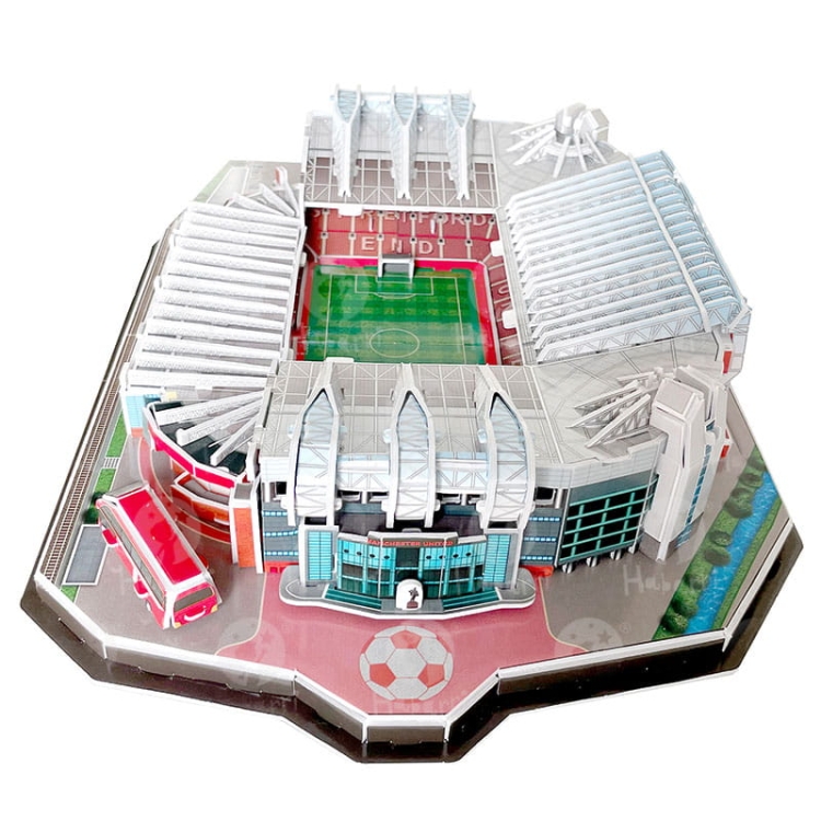 Stadion piłkarski - OLD TRAFFORD - FC Manchester United - Puzzle 3D 138 elementów