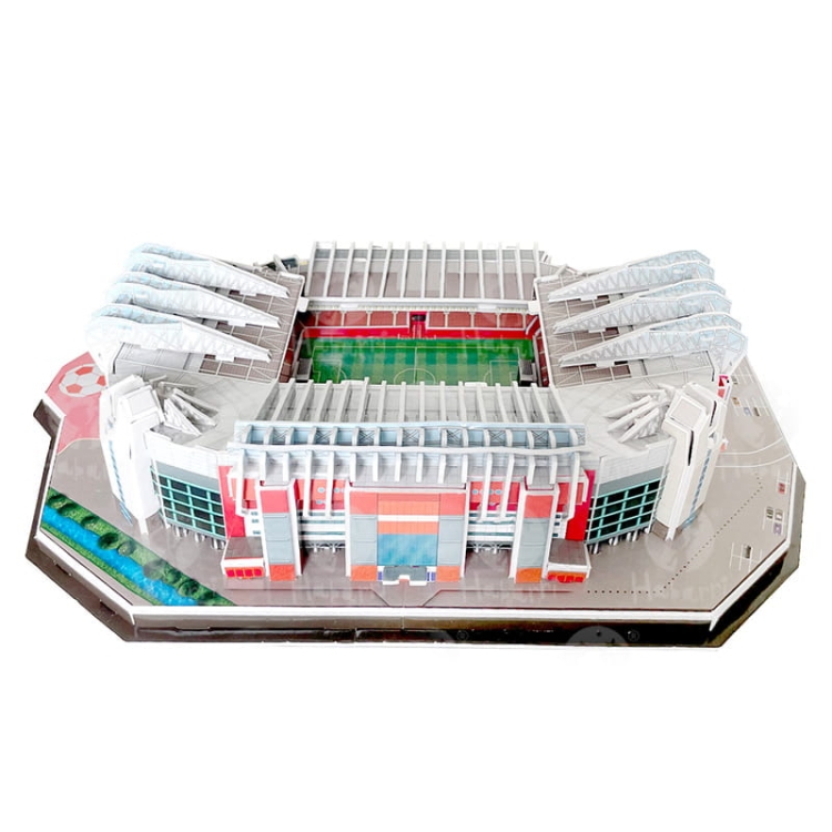 Stadion piłkarski - OLD TRAFFORD - FC Manchester United - Puzzle 3D 138 elementów