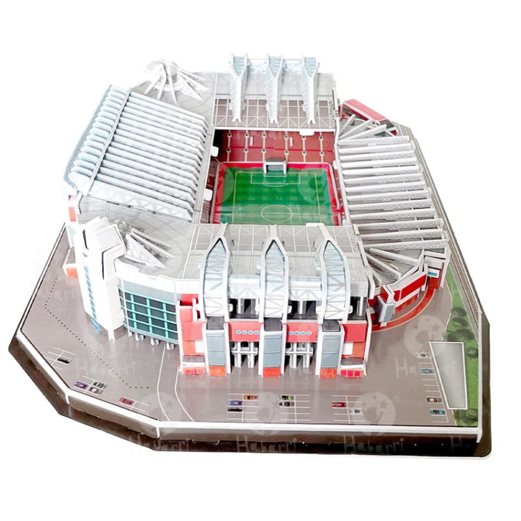 Stadion piłkarski - OLD TRAFFORD - FC Manchester United - Puzzle 3D 138 elementów