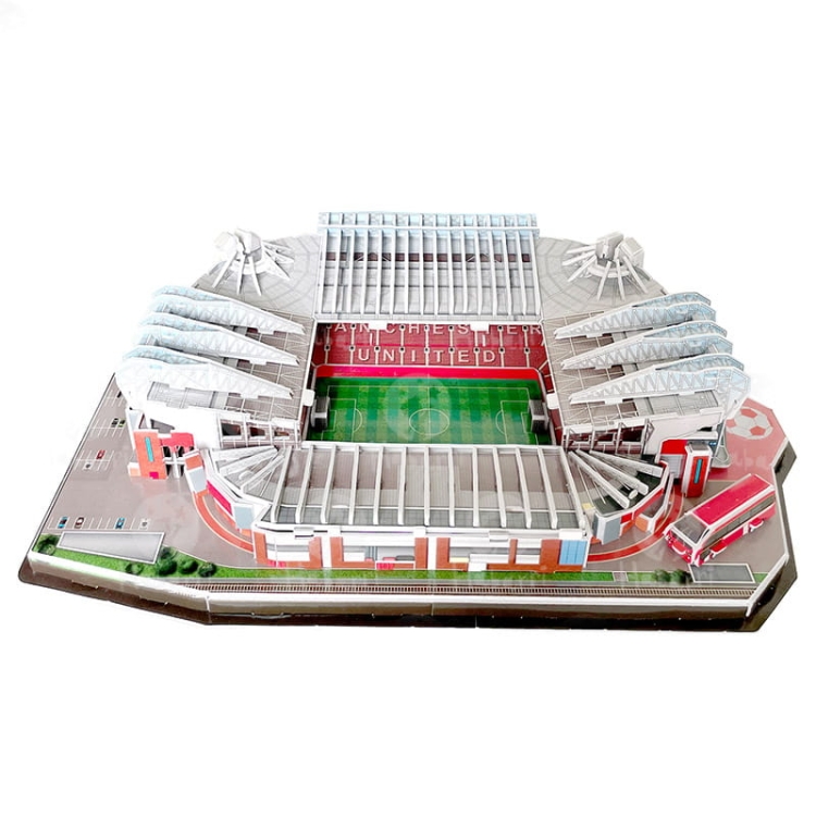 Stadion piłkarski - OLD TRAFFORD - FC Manchester United - Puzzle 3D 138 elementów