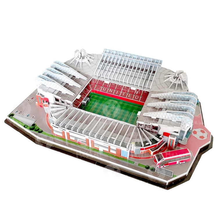 Stadion piłkarski - OLD TRAFFORD - FC Manchester United - Puzzle 3D 138 elementów