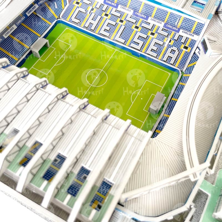 Stadion piłkarski - STAMFORD BRIDGE - FC Chelesa - Puzzle 3D 108 elementów