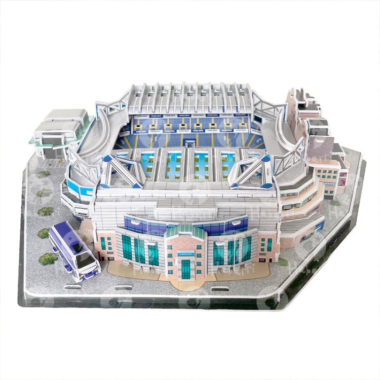 Stadion piłkarski - STAMFORD BRIDGE - FC Chelesa - Puzzle 3D 108 elementów