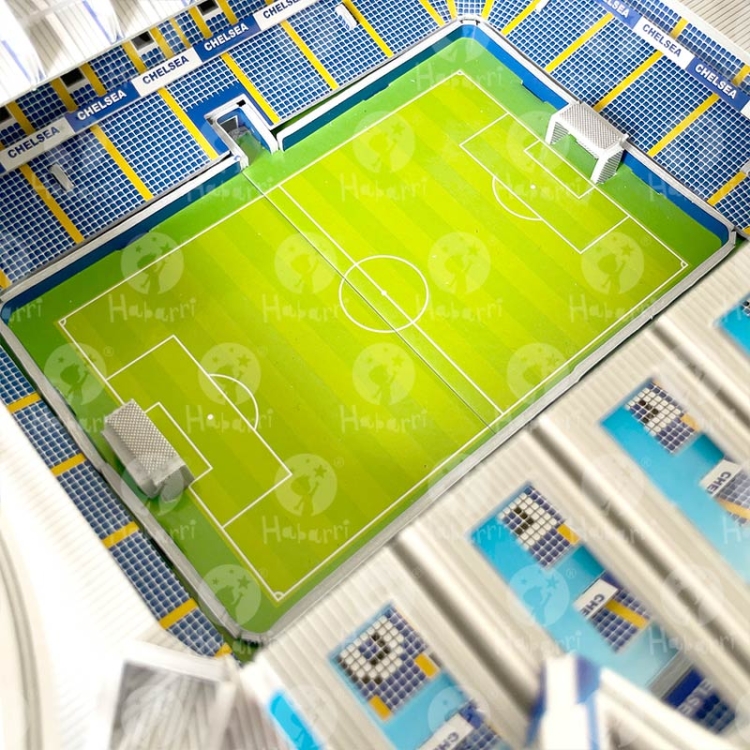 Stadion piłkarski - STAMFORD BRIDGE - FC Chelesa - Puzzle 3D 108 elementów
