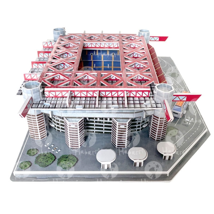 Stadion piłkarski - SAN SIRO - FC AC Milan + Inter Mediolan - Puzzle 3D 113 elementów