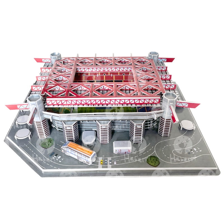 Stadion piłkarski - SAN SIRO - FC AC Milan + Inter Mediolan - Puzzle 3D 113 elementów
