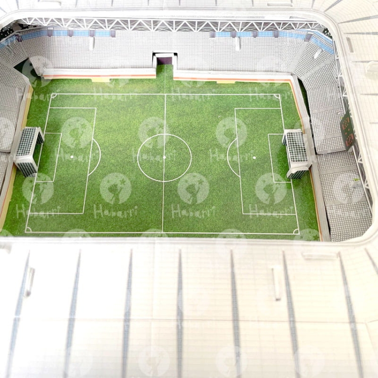 Stadion piłkarski - PARC DEC PRINCES - FC Paris Saint Germain - Puzzle 3D 123 elementy
