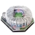 Stadion piłkarski - PARC DEC PRINCES - FC Paris Saint Germain - Puzzle 3D 123 elementy