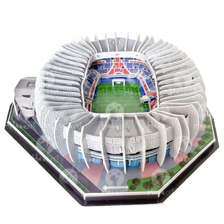 Stadion piłkarski - PARC DEC PRINCES - FC Paris Saint Germain - Puzzle 3D 123 elementy
