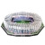 Stadion piłkarski - PARC DEC PRINCES - FC Paris Saint Germain - Puzzle 3D 123 elementy